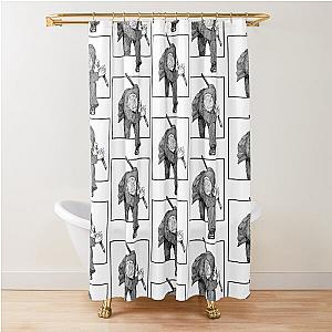 Sakamoto Days Shower Curtain