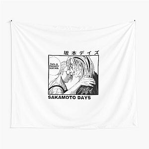 Sakamoto Days in Japanese Tapestry