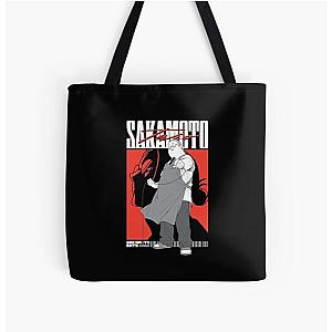 Taro Sakamoto - Sakamoto Day All Over Print Tote Bag