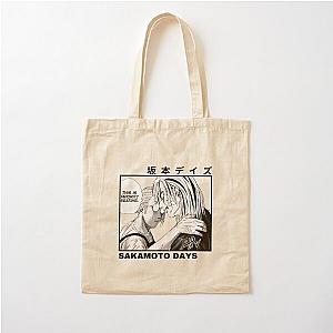 Sakamoto Days Japanese Cotton Tote Bag