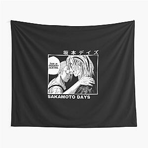 Sakamoto Days In Japanese Tapestry