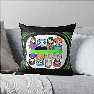 Sally Face Pillows - Sally Face "Four Friends" Throw Pillow RB0106 [ID9090]