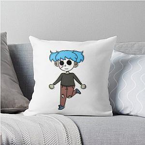 Sally Face Pillows - Sally Face Sticker Throw Pillow RB0106 [ID9133]