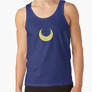 Sailor Moon Tank Tops – Sailor Moon Symbol | Blue BG Tank Top [ID12232]