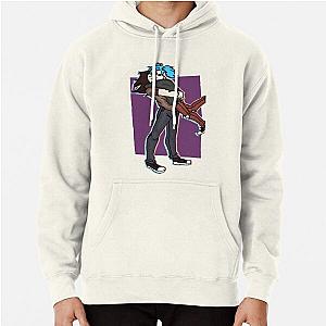 Sally Face Hoodies - Sally Face x Larry  Pullover Hoodie RB0106 [ID8116]