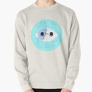 Sally Face Sweatshirts - Sally Face Round Sticker Pullover Sweatshirt RB0106 [ID8226]