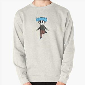 Sally Face Sweatshirts - Sally Face Sticker Pullover Sweatshirt RB0106 [ID8246]