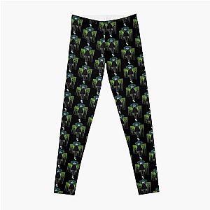 Sally Face Leggings - Sally Face Green Glow Leggings RB0106 [ID8852]