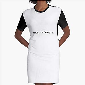 salvia palth melanchole text Graphic T-Shirt Dress