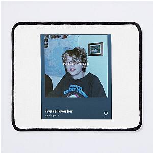 i was all over her song album cover salvia palth  Mouse Pad