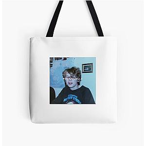 i was all over her song album cover salvia palth  All Over Print Tote Bag