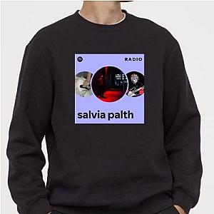 i was all over her song album cover salvia palth  Pullover Sweatshirt