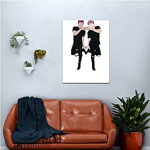 Sam And Colby  Canvas Print Premium Merch Store