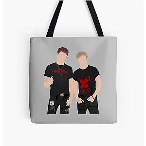 Sam and Colby All Over Print Tote Bag RB3008