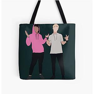 Sam and Colby 33 All Over Print Tote Bag RB3008