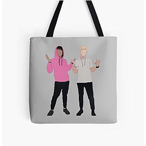 Sam and Colby All Over Print Tote Bag RB3008