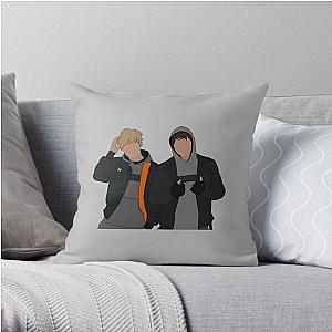 sam and colby      Throw Pillow RB3008