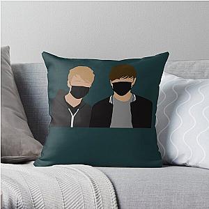 Sam and Colby6 Throw Pillow RB3008