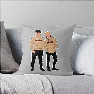 Sam and colby131 Throw Pillow RB3008