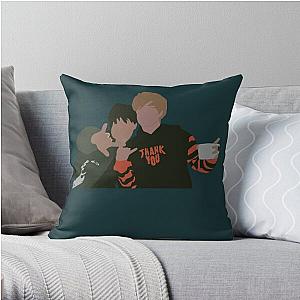 Sam and Colby Thank You64 Throw Pillow RB3008