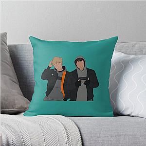 sam and colby        Throw Pillow RB3008