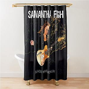 Samantha Fish black wind howlin Shower Curtain