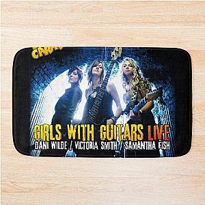 Samantha Fish girls with guitars live Bath Mat