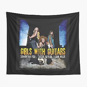 Samantha Fish girls with guitars Tapestry