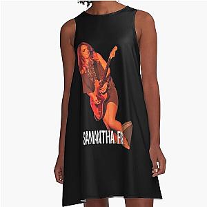 SAMANTHA FISH MUSIC ARTWORK  A-Line Dress