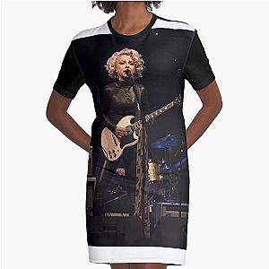 Samantha Fish - Photograph Graphic T-Shirt Dress