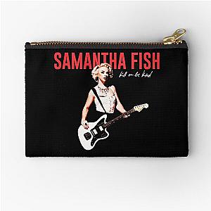 women singer and guitarist in the word SAMANTHA FISH 02 Zipper Pouch