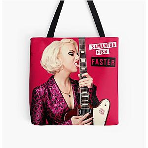 Samantha Fish faster All Over Print Tote Bag