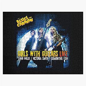 Samantha Fish girls with guitars live Jigsaw Puzzle