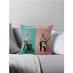 Samantha Fish Music Singer Band Throw Pillow