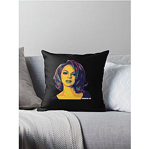 Samantha Fish An American Singer-Songwriter And Guitarist V 2   Throw Pillow