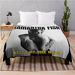 Samantha Fish belle of the west Throw Blanket