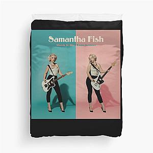 Samantha Fish Music Singer Band Duvet Cover