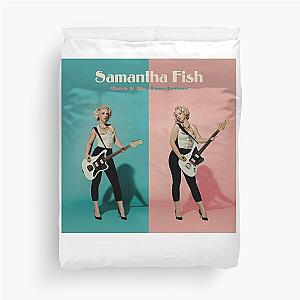 Samantha Fish Music Singer Band Duvet Cover