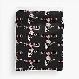 Samantha Fish Music Singer Band Duvet Cover