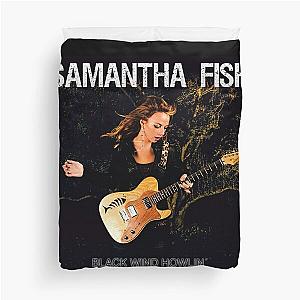 Samantha Fish black wind howlin Duvet Cover