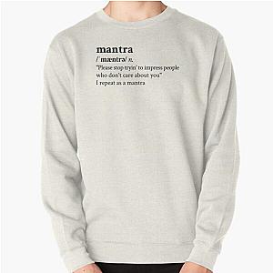 Mantra by Sam Fender Pullover Sweatshirt RB1412