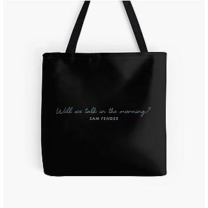 Will we talk  Sam Fender All Over Print Tote Bag RB1412