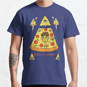 New Sam Fender   Sam Pizza Illuminati Apparel For Fans Classic T Shirt RB1412