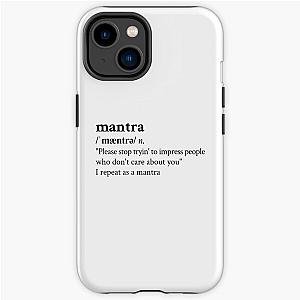 Mantra by Sam Fender iPhone Tough Case RB1412