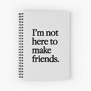 Sam Smith Gloria Album 2023 I'm not here to make friends Spiral Notebook