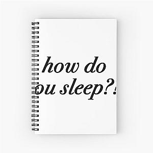 sam smith how do you sleep sticker Spiral Notebook