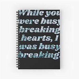 Breaking Hearts - Sam Smith Spiral Notebook