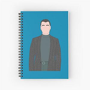 Minimalistic Sam Smith Spiral Notebook