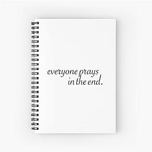 Sam Smith Pray Lyrics Spiral Notebook