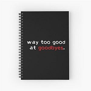 Sam Smith - Too Good at Goodbyes Spiral Notebook